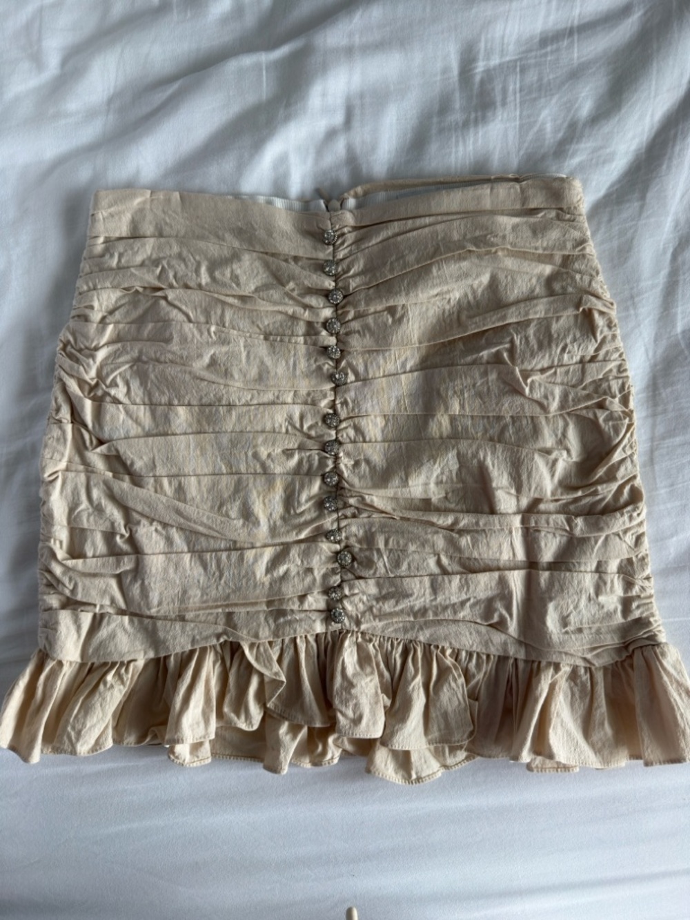 Zara Ruffled Mini Skirt